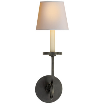 Symmetric Twist One Light Wall Sconce in Bronze (268|CHD 1610BZ-NP)