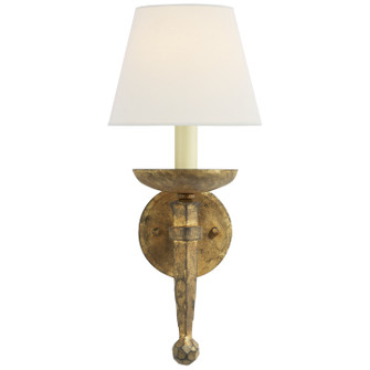 Iron Torch One Light Wall Sconce in Gilded Iron (268|CHD 1404GI-L)