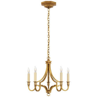 Mykonos LED Chandelier in Antique-Burnished Brass (268|CHC 5560AB)