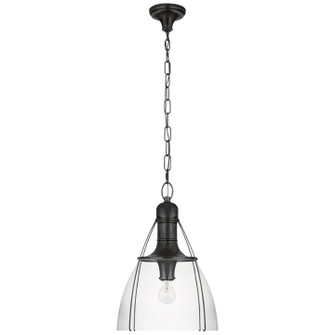 Prestwick One Light Pendant in Bronze (268|CHC 5476BZ-CG)