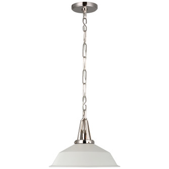 Layton LED Pendant in Polished Nickel (268|CHC 5461PN-WHT)