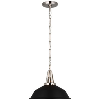 Layton LED Pendant in Polished Nickel (268|CHC 5461PN-BLK)