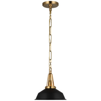 Layton LED Pendant in Antique-Burnished Brass (268|CHC 5460AB-BLK)