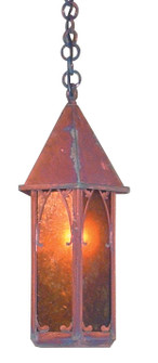Saint George One Light Pendant in Satin Black (37|SGH-7M-BK)