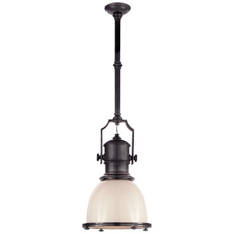 Country Industrial One Light Pendant in Bronze (268|CHC 5133BZ-WG)