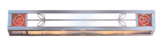 Saint Clair Four Light Bath Bar in Satin Black (37|SCLB-30REC-BK)