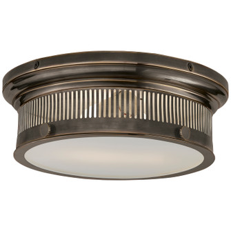 Alderly Two Light Flush Mount in Bronze (268|CHC 4391BZ-WG)