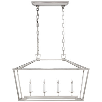 Darlana Four Light Lantern in Polished Nickel (268|CHC 2168PN)