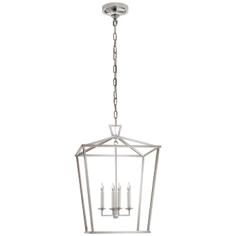 Darlana Four Light Lantern in Polished Nickel (268|CHC 2165PN)