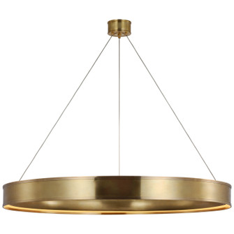 Connery LED Chandelier in Antique-Burnished Brass (268|CHC 1617AB)