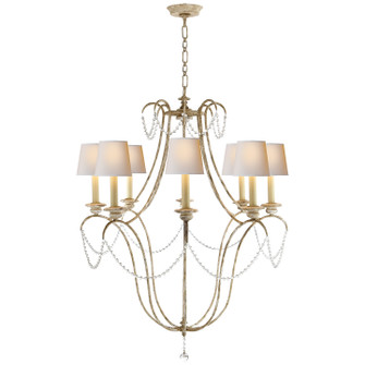 Montmarte Eight Light Chandelier in Old White (268|CHC 1554OW-L)