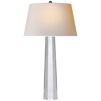 Fluted Spire One Light Table Lamp in Crystal (268|CHA 8951CG-NP)