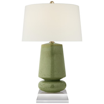 Parisienne One Light Table Lamp in Shellish Kiwi (268|CHA 8668SHK-L)