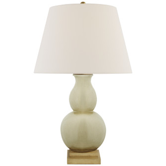 Gourd Form One Light Table Lamp in Tea Stain Crackle (268|CHA 8613TS-L)