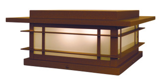 Oak Park One Light Column Mount in Antique Brass (37|OPC-15CS-AB)