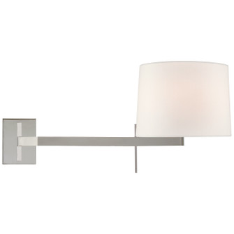 Sweep One Light Wall Sconce in Polished Nickel (268|BBL 2162PN-L)