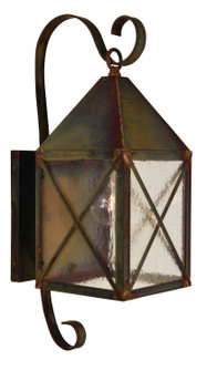 Nottingham One Light Wall Mount in Rustic Brown (37|NOB-6WO-RB)
