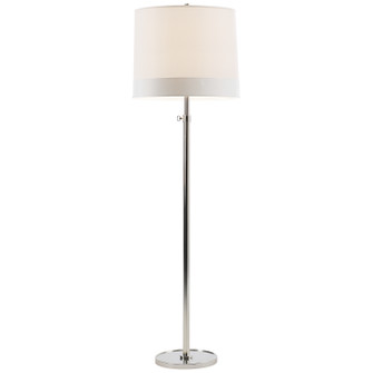 Simple Scallop One Light Floor Lamp in Soft Brass (268|BBL 1023SB-L)