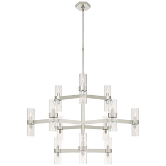Margita 24 Light Chandelier in Polished Nickel (268|ARN 5272PN-CG)