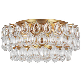 Liscia Four Light Flush Mount in Gild (268|ARN 4171G-CG)