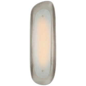 Samos LED Wall Sconce in Burnished Silver Leaf (268|ARN 2922BSL-ALB)