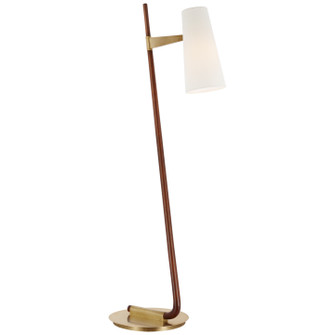 Katia LED Floor Lamp in Mahogany and Hand-Rubbed Antique Brass (268|ARN 1060MHG/HAB-L)