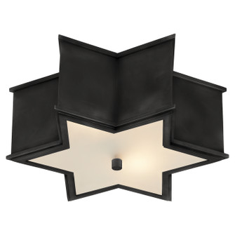 Sophia Two Light Flush Mount in Gun Metal (268|AH 4016GM-FG)