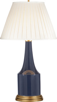 Sawyer One Light Table Lamp in Midnight Blue Porcelain (268|AH 3082MB-L)