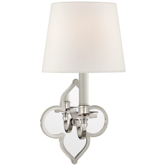 Lana One Light Wall Sconce in Polished Nickel (268|AH 2040PN-L) Lana One Light Wall Sconce in Polished Nickel (268|AH 2040PN-L)