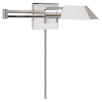 Vc Classic One Light Swing Arm Wall Lamp in Polished Nickel (268|82034 PN)