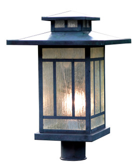 Kennebec One Light Post Mount in Satin Black (37|KP-12AM-BK)