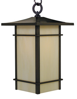 Katsura One Light Pendant in Rustic Brown (37|KAH-9TSWO-RB)