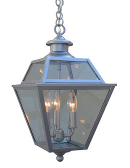 Inverness Three Light Pendant in Rustic Brown (37|INH-10GRCLR-RB)