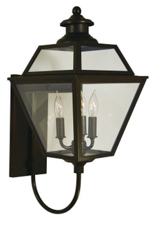 Inverness Three Light Wall Mount in Antique Brass (37|INB-10GRRM-AB)