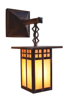 Glasgow One Light Wall Mount in Verdigris Patina (37|GB-6LSATN-VP)