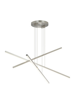Essence Trio LED Linear Chandelier in Satin Nickel (182|700LSESN3S-LED930)