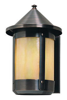 Berkeley One Light Wall Mount in Satin Black (37|BS-6RTN-BK)