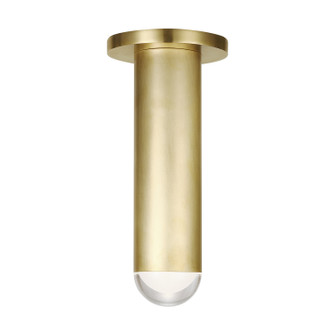 Ebell LED Flush Mount in Natural Brass (182|700FMEBL10NB-LED927)