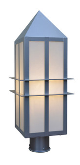Bexley One Light Post Mount in Antique Brass (37|BEP-9AM-AB)