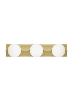 Orbel LED Bath in Aged Brass (182|700BCOBL3R)