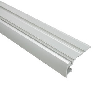 Premium Extrusions Anti-Slip Step Mounting Channel in Aluminum (303|PE-STEP-1M)