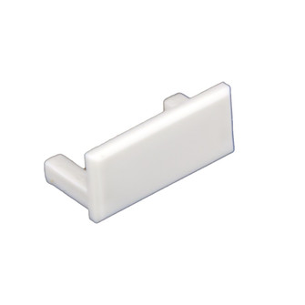 Extrusion End Cap in White (303|PE-HELM-END)