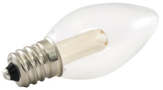 Pro Decorative LED Lamp in Transparent (303|PC7-E12-WW)