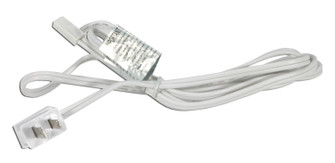LED Complete 6 Foot Grounded Power Cord in White (303|ALC-PC6-WH)
