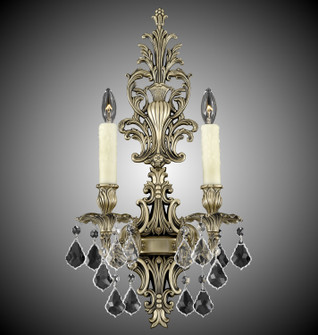 Wall Sconce Two Light Wall Sconce in Aged Bronze satin (183|WS9485-A-13S-PI)