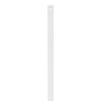 Universal Downrod in Matte White (71|DR48RZW)
