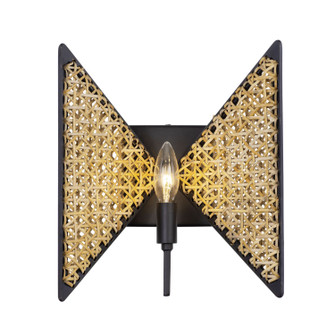 Machina One Light Wall Sconce in Matte Black/Sulihiya (137|379W01MBS)