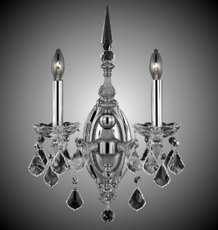 Venetian Two Light Wall Sconce in Antique Silver (183|WS9392-A-10G-ST)