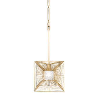 Arcade One Light Pendant in French Gold (137|366P01FG)