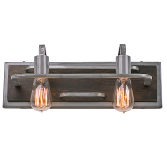 Lofty Two Light Bath in Steel (137|268B02SL)